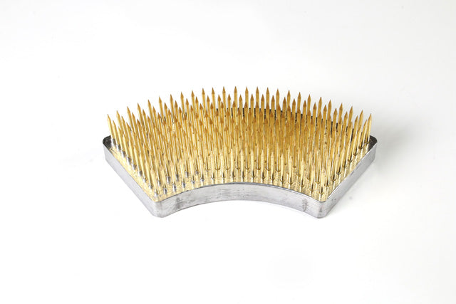 ISHIZAKI MIYABI Brass Special Type Ikebana Kenzan