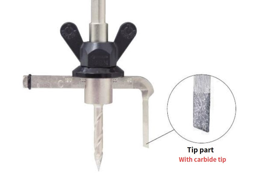 Kanzawa Circle Cutter C Type With Carbide Tip K-103