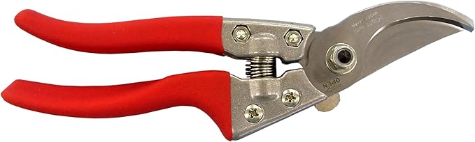 Kamaki Aluminum Handle Pruning Shears Hard Chrome Blade Bypass Type Total Length 200 mm No. 878