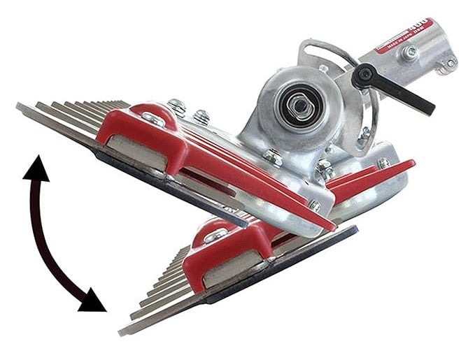 NISHIGAKI T-Type Brush Cutter Attachment Head – 400 mm / 500 mm Cutting Width