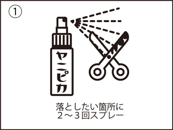 GYOKUCHO RAZORSAW YANIPIKA Resin Remover 1000 ml No. 9203