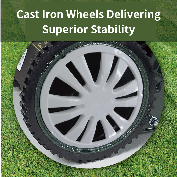 Golden Star No-Blade-Adjustment Hand Push Lawn Mower GFB-2500R