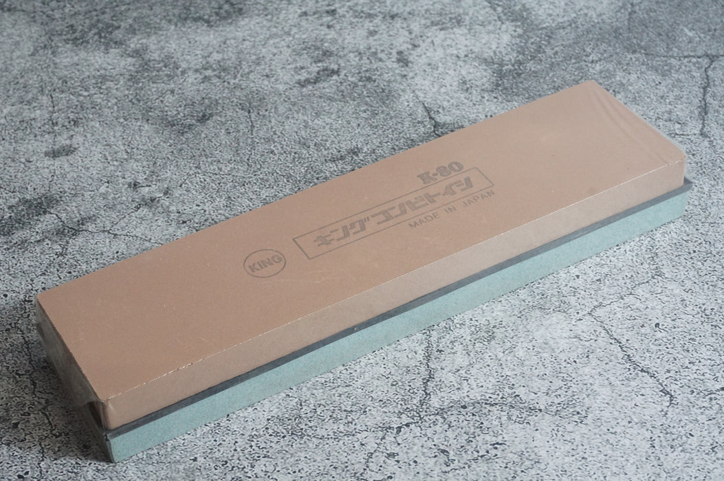 KING Whetstone Combination #250 for Coarse and #1000 for Medium Finishing K-80