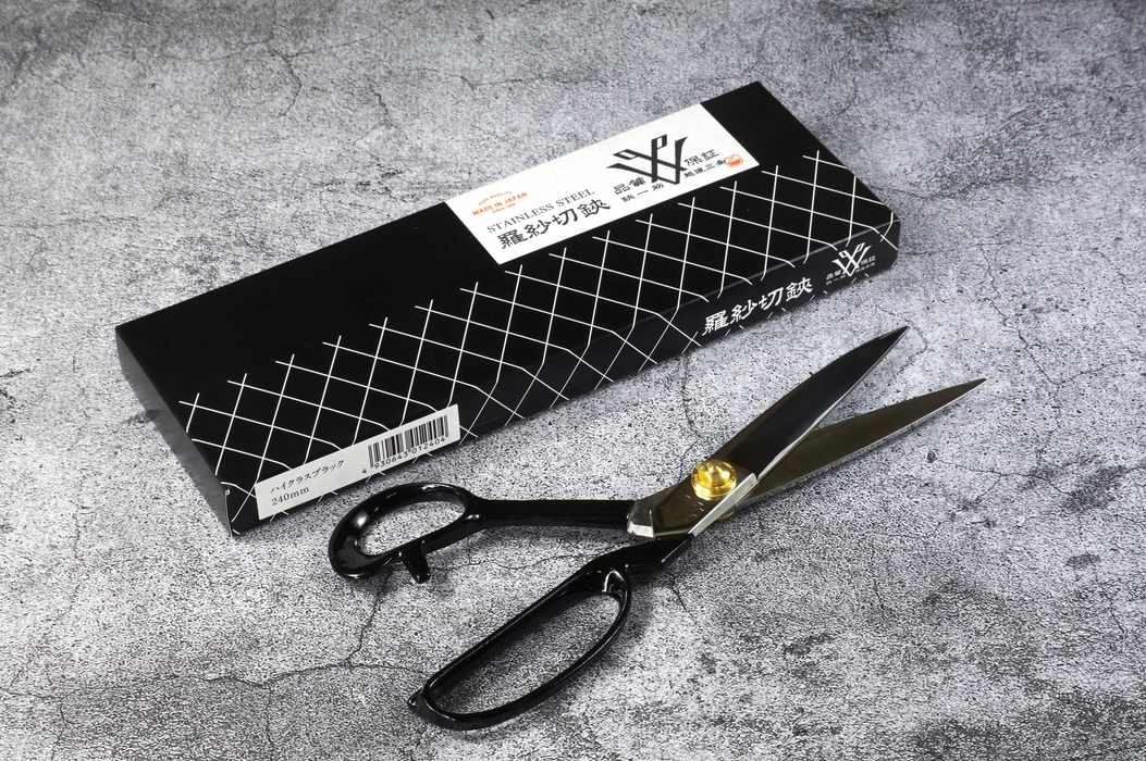 Diawood High Class Tailor Scissors Stainless SKD-11 240 mm Black