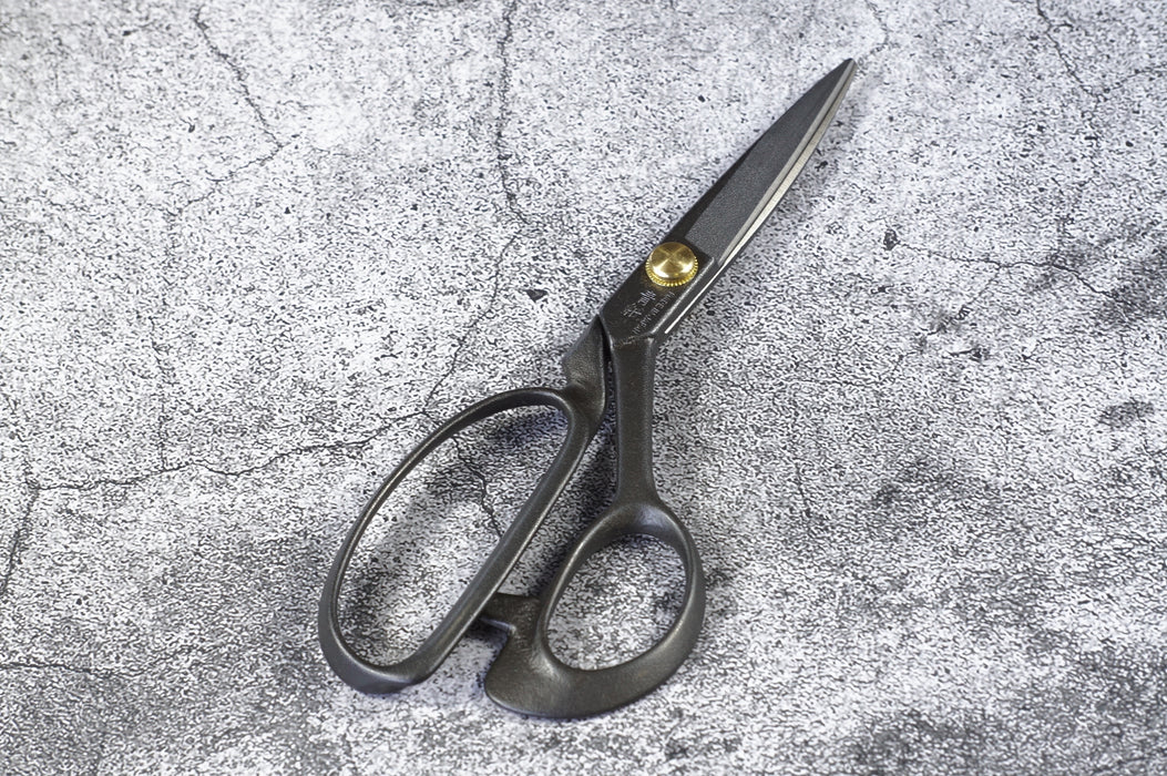 Hasami Masamune / Yoshioka Hamono 190 mm Tailor Scissors HOSOZAIKU-BLACK No.321
