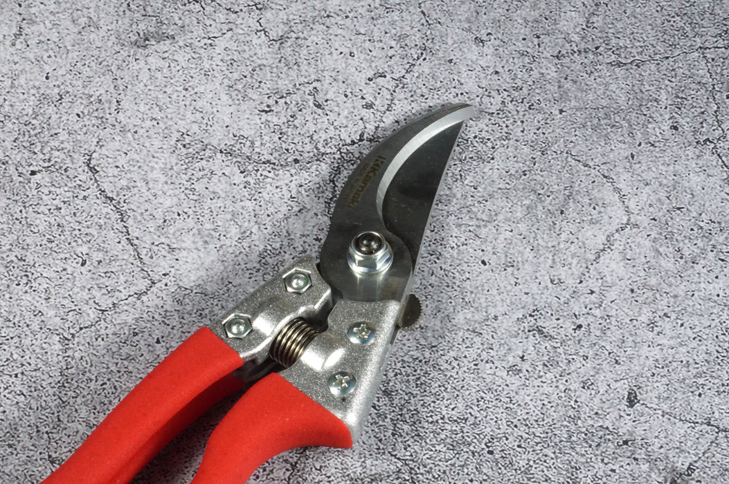 Kamaki Aluminum Handle Pruning Shears Hard Chrome Blade Bypass Type Total Length 200 mm No. 878