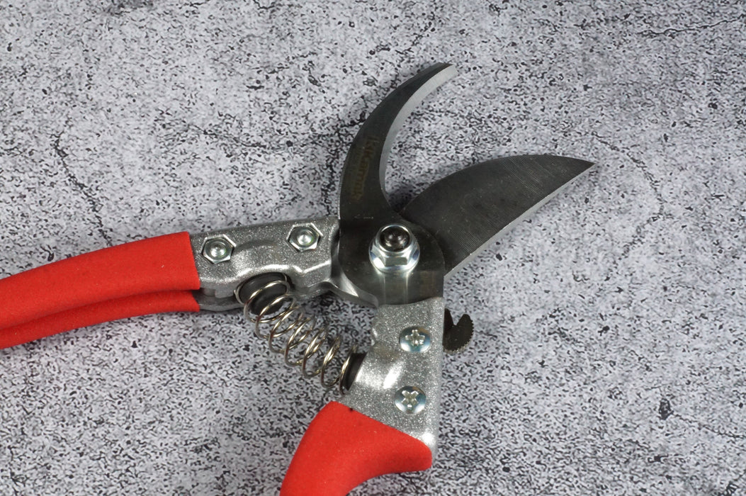 Kamaki Aluminum Handle Pruning Shears Hard Chrome Blade Bypass Type Total Length 200 mm No. 878