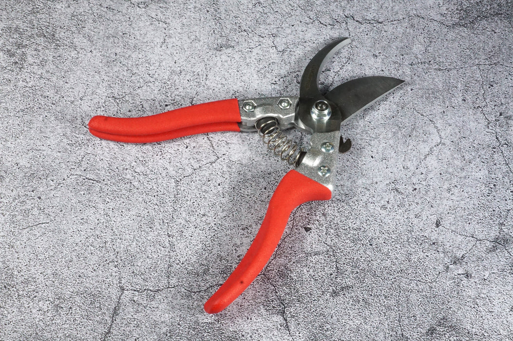 Kamaki Aluminum Handle Pruning Shears Hard Chrome Blade Bypass Type Total Length 200 mm No. 878
