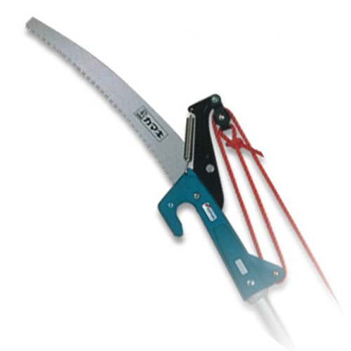 Kamaki 3-Step Telescopic High-Branch Pruning Shears with Grip Total Length 3.0 m No. 1530