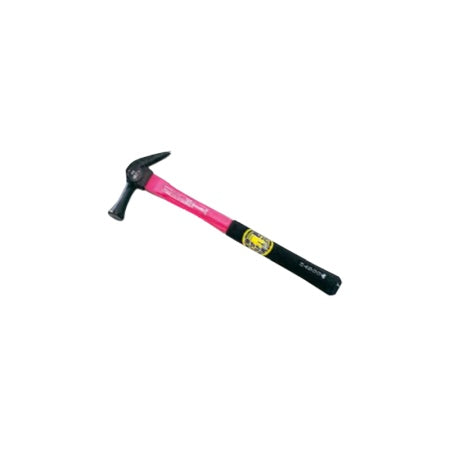DOGYU Fiberglass Handle Japanese Framing Hammer Neo Fiberglass Small Flat Pink Diameter 27mm With Magnet 01057