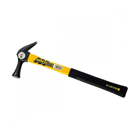DOGYU Fiberglass Handle Japanese Framing Hammer Square Extra Small Flat Diameter 25mm 00572