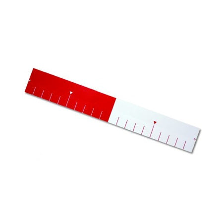 DOGYU Outer Wall Inspection Tool Red And White Measure Seal 20cm (5 Sheets) 02757