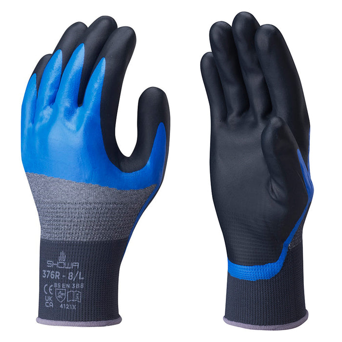 SHOWA 376R Oil Resistant Breathable Glove (10 pairs set)