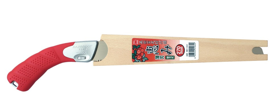 GYOKUCHO RAZORSAW Pruning Saw PRUNING MEGUMI Thin Blade 270 mm with a Sheath No. 1062