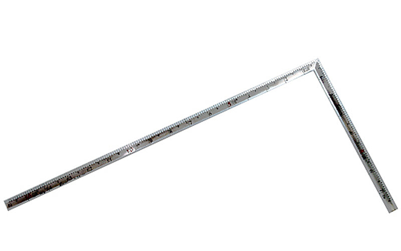 SHINWA 10847 Carpenter's Square High Quality Thick Corner Hard Chrome Finish with Square Scale 1 shaku 5 sun
