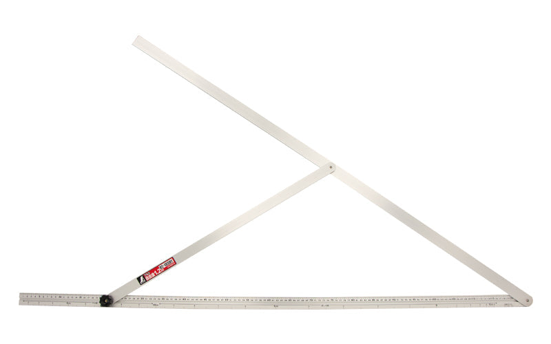 SHINWA 62573 Aluminum Sliding Bevel with Gradient Scale 1.2 m