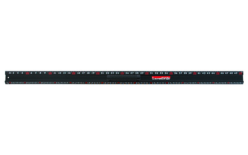 SHINWA 65035 Aluminum Cutting Rule EX with Handle 1.5 m/shaku