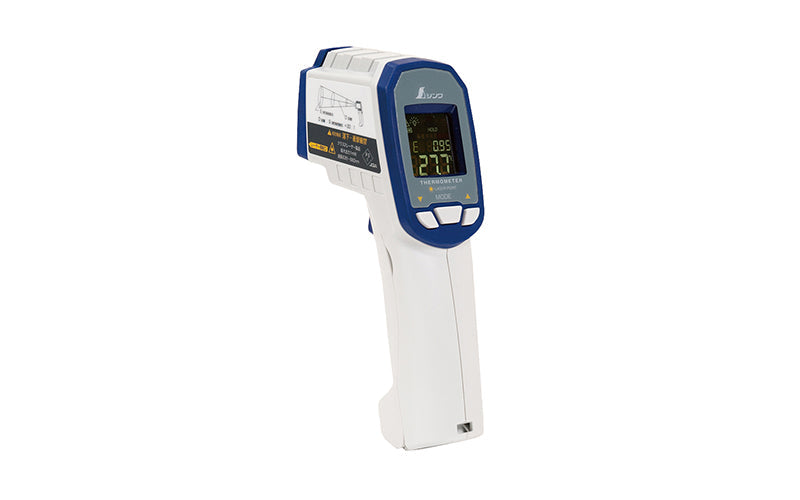 SHINWA 73063 Shock-resistant Infrared Thermometer with Dual Laser Pointer G Emissivity Adjustable Model