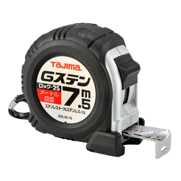 TAJIMA GSL2575BL G Stainless-25 7.5m Metric Scale