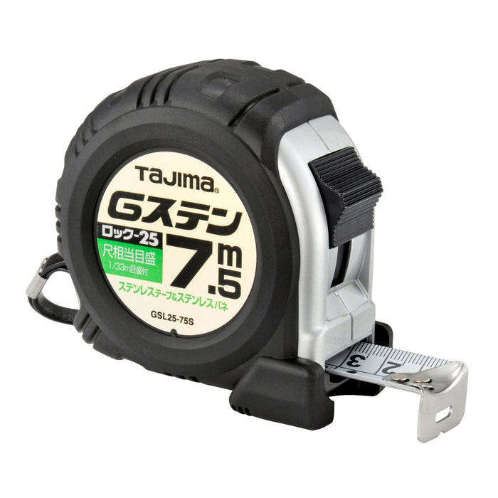 TAJIMA GSL2575SBL G Stainless-25 7.5m Metric And Shaku Scale