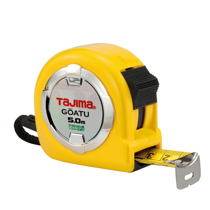 TAJIMA GAL2550S Thick Metal Lock-25 5.0m Metric And Shaku Scale