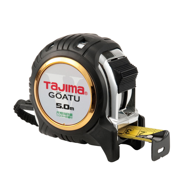TAJIMA GAGL2550S Thick Metal G-Lock-25 5.0m Metric And Shaku Scale