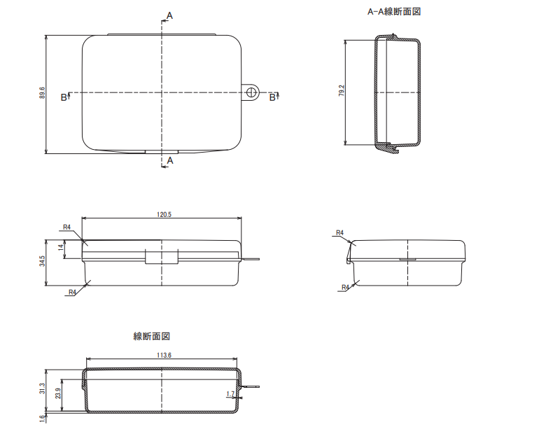 TRUSCO Parts Case TPC-160