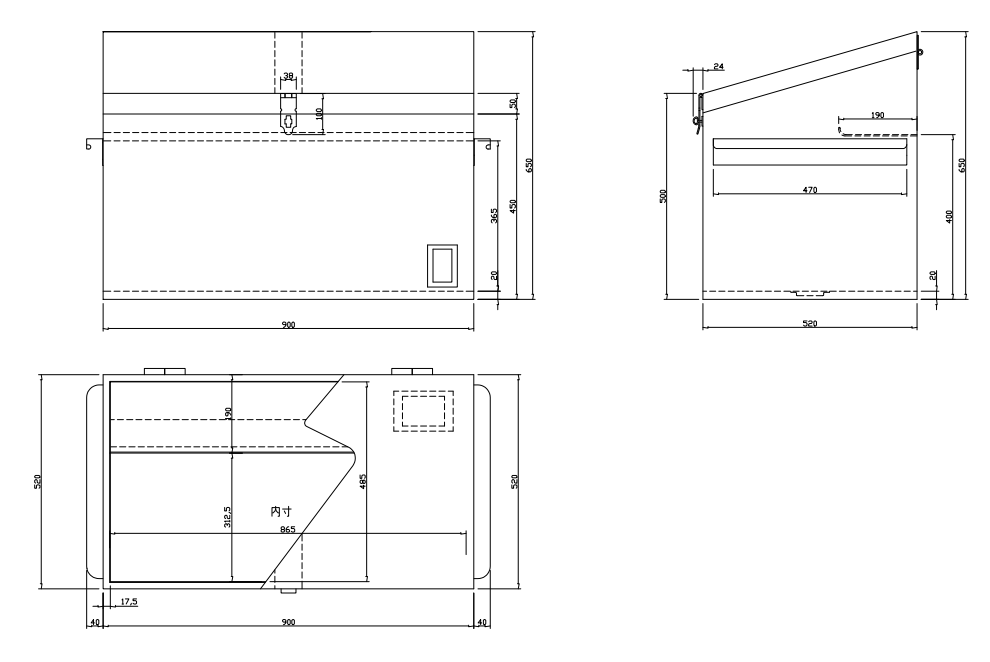TRUSCO Large Tool Box for Plumbing FT-9000