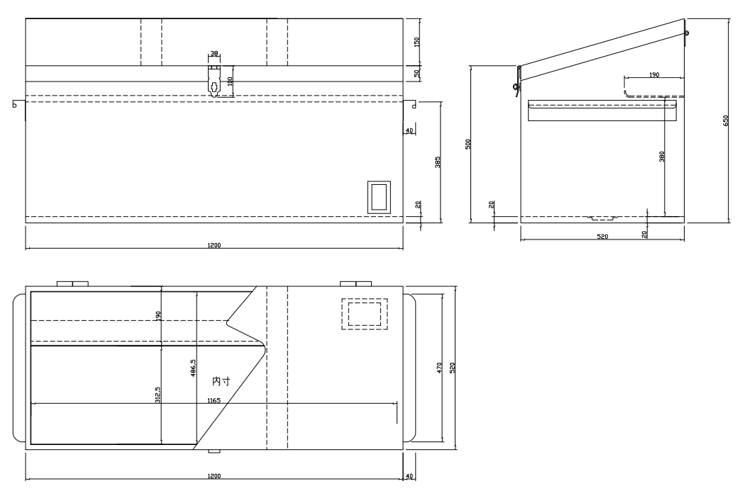 TRUSCO Large Tool Box for Plumbing FT-12000