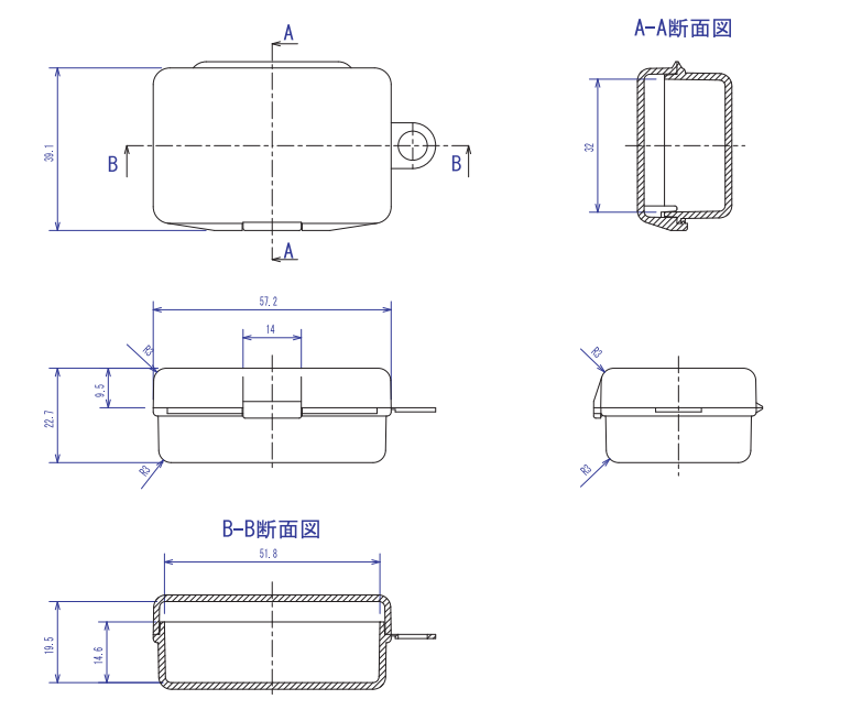 TRUSCO Parts Case TPC-60