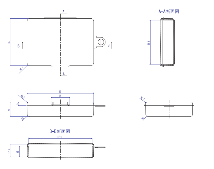 TRUSCO Parts Case TPC-90