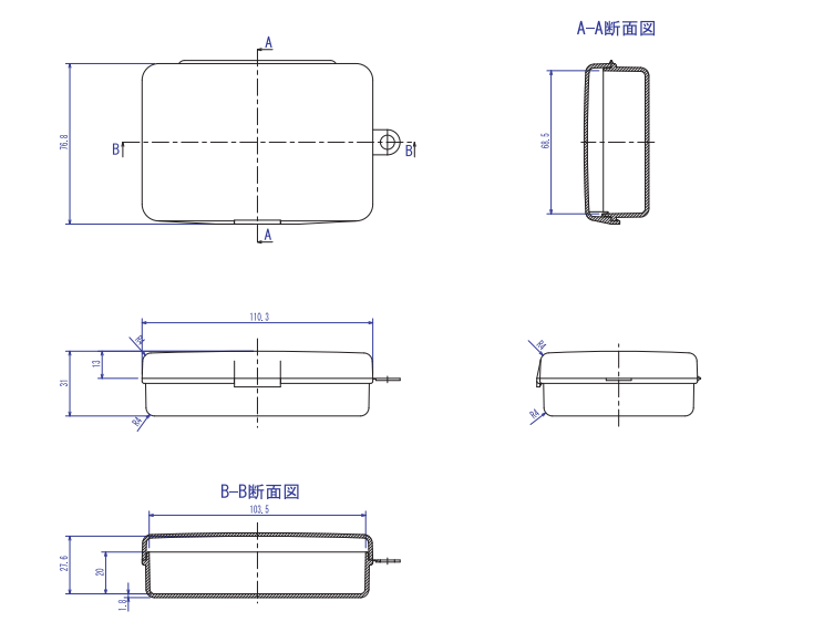TRUSCO Parts Case TPC-150