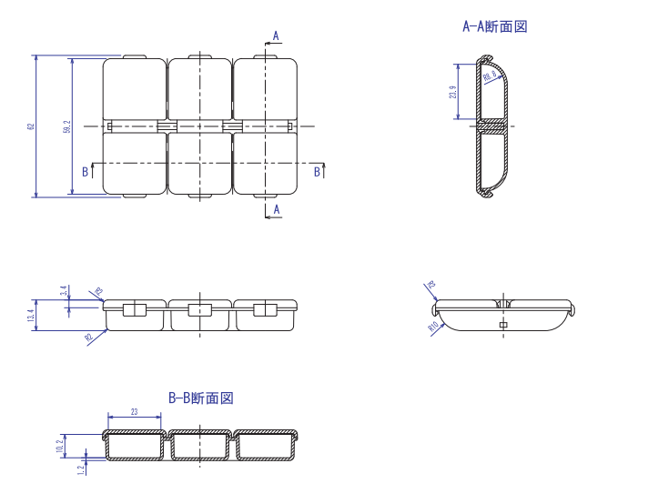 TRUSCO Parts Case TJC-6