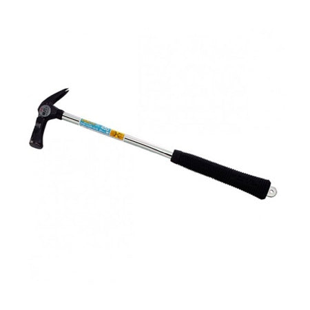 DOGYU Steel Pipe Handle Japanese Framing Hammer With Magnet Steel Panel 450 Small Nonslip Diameter 27mm 01778