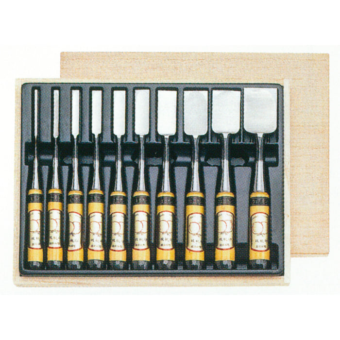 Japanese Wood Chisel Set Sweden Steel A-1
