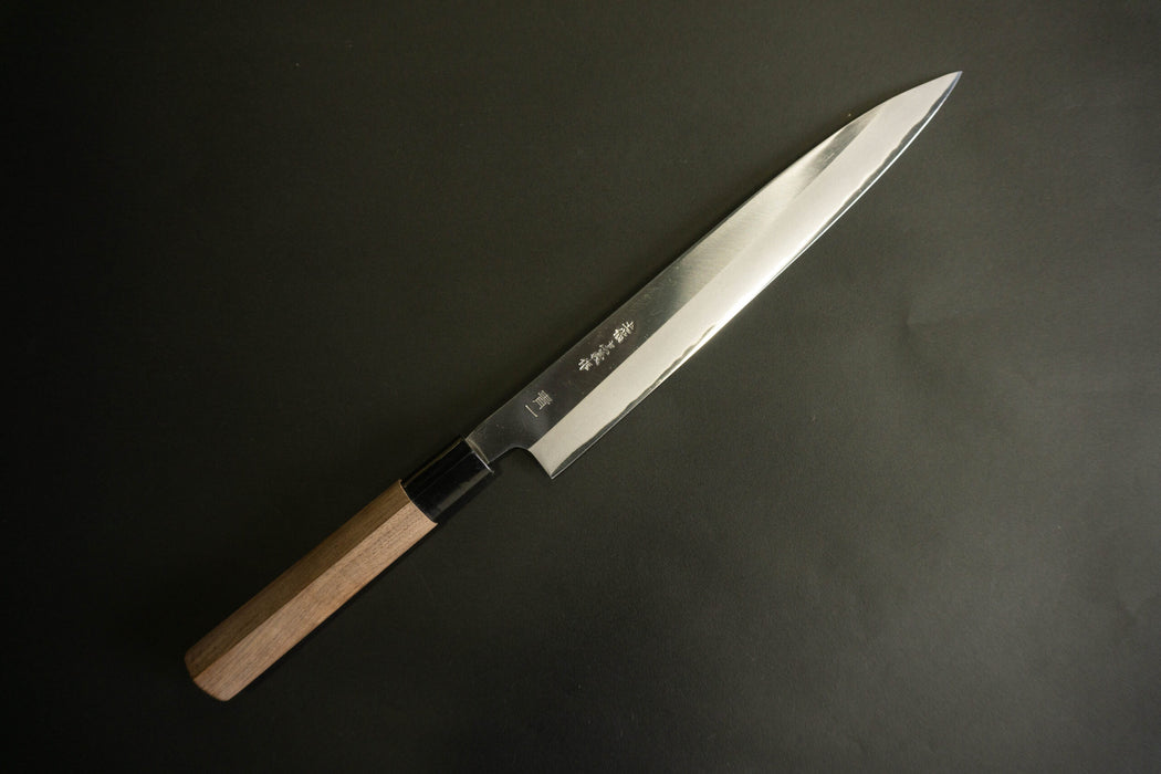 Tosa Tadayoshi Aogami #1 Polished Yanagiba 240 mm