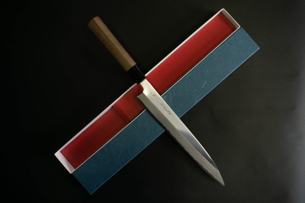 Tosa Tadayoshi Aogami #1 Polished Yanagiba 240 mm