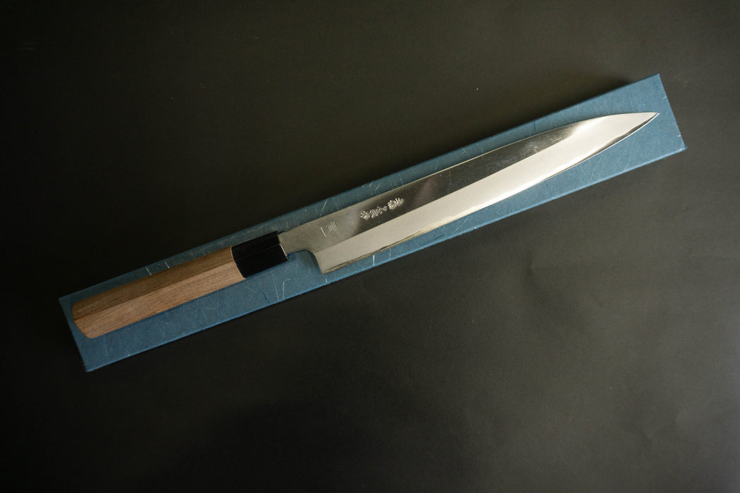 Tosa Tadayoshi Aogami #1 Polished Yanagiba 240 mm