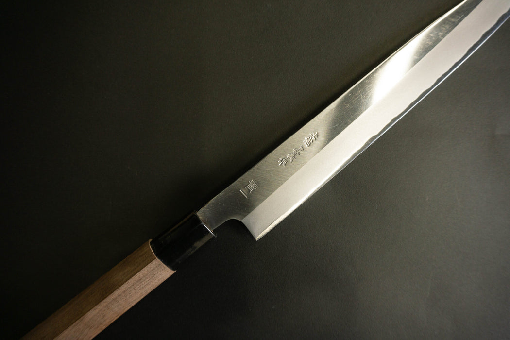 Tosa Tadayoshi Aogami #1 Polished Yanagiba 240 mm