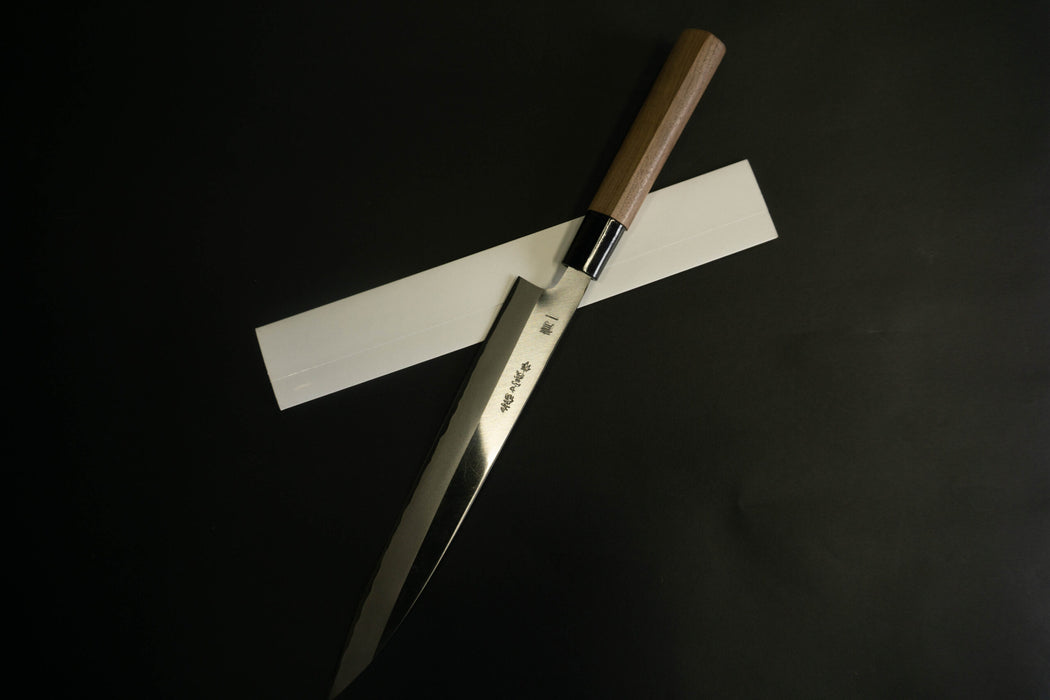 Tosa Tadayoshi Aogami #1 Polished Yanagiba 240 mm