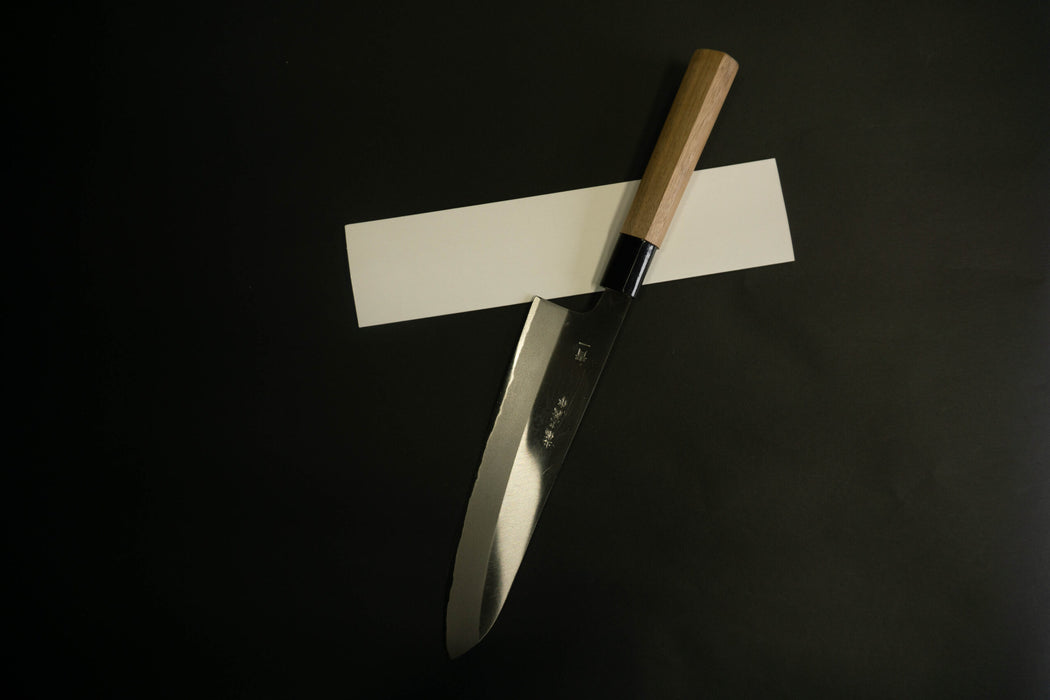 Tosa Tadayoshi Aogami #1 Polished Gyuto 210 mm