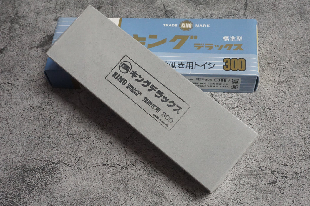 KING #300 Deluxe No. 300 Non-Absorbent Whetstone for Coarse