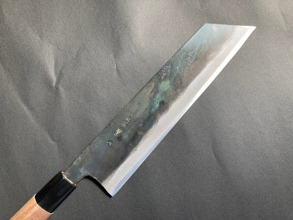 Tosa Tsukasa Shirogami#1 Kurouchi Kiritsuke 210 mm
