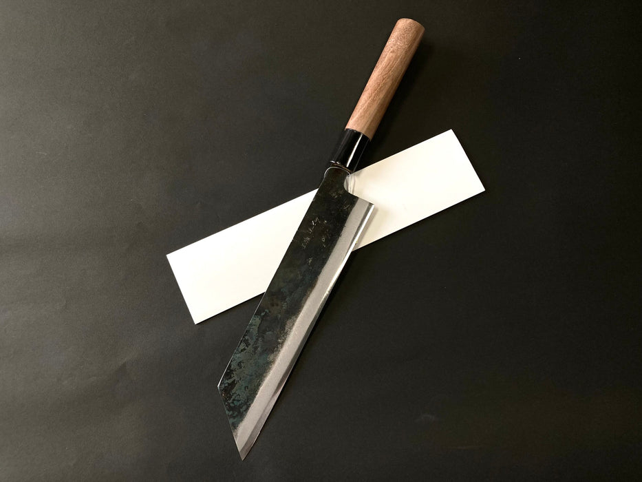 Tosa Tsukasa Aogami Super Kurouchi Kiritsuke 210 mm