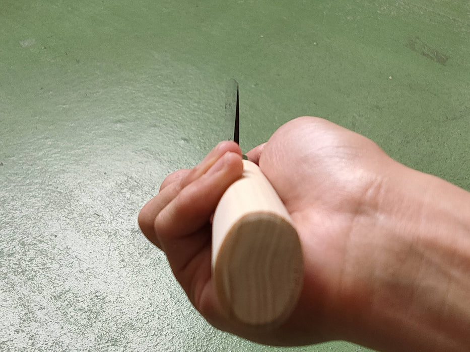 Kaneyoshi 兼義 Aogami#2 Blue Forged Santoku Knife 165 mm