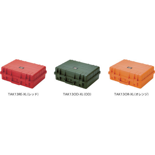 TRUSCO Protector Tool Case L430mm TAK-13L Black