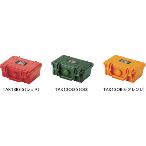 TRUSCO Protector Tool Case L210mm TAK13RE-S Red