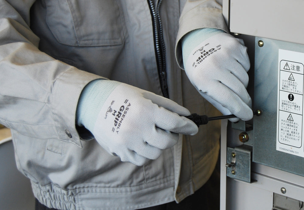 SHOWA 370 Assembly Grip Glove (10 pairs set)