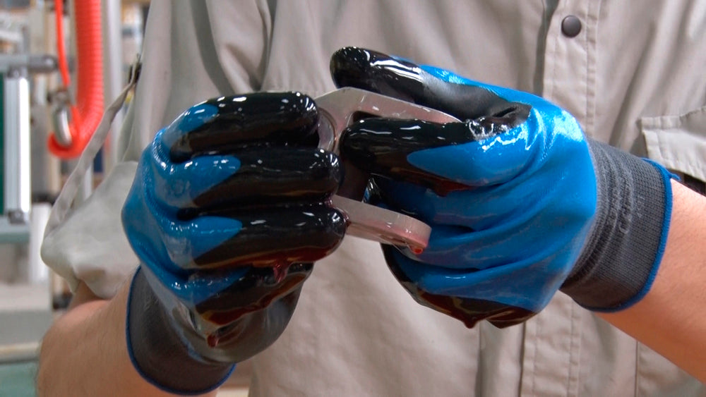 SHOWA 376R Oil Resistant Breathable Glove (10 pairs set)