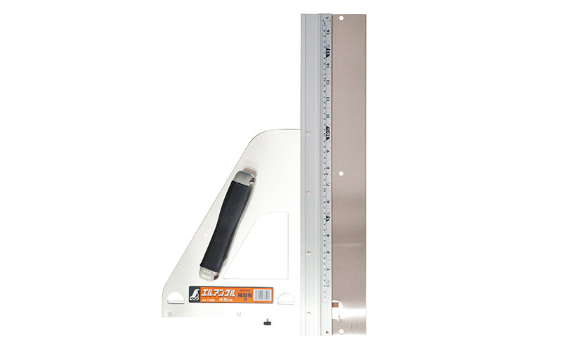 SHINWA 77899 Circular Saw Guide L-Angle with Support Plate 45 cm/shaku